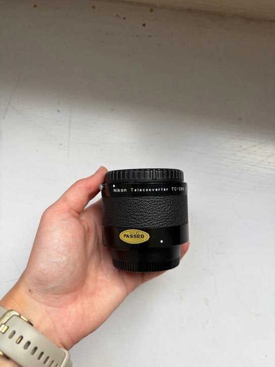 Nikon Teleconverter TC-200 2x, Nikon, Ophalen of Verzenden, Zo goed als nieuw, Nikon F-mount