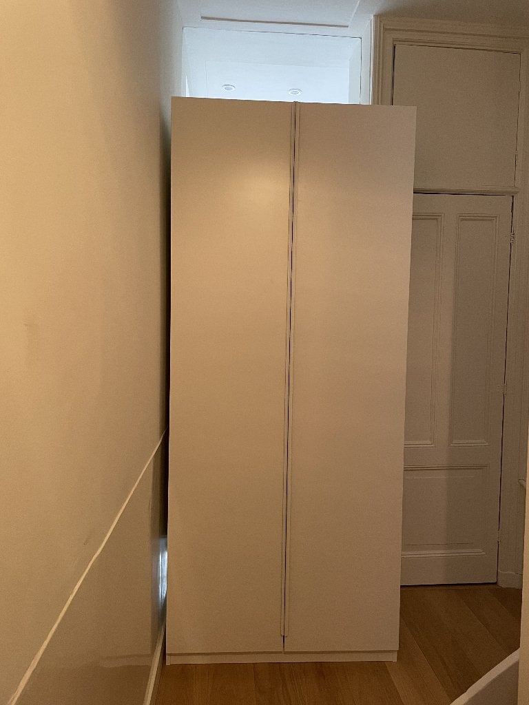IKEA PAX WARDROBE, Ophalen, 100 tot 150 cm, 200 cm of meer, WHITE