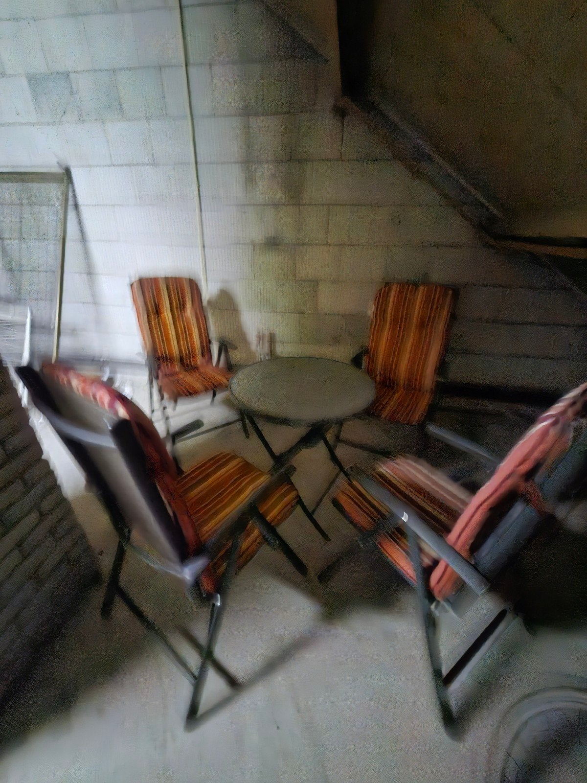 Te koop aangeboden tuinset, Tuin en Terras, Ophalen, Gebruikt, Metaal