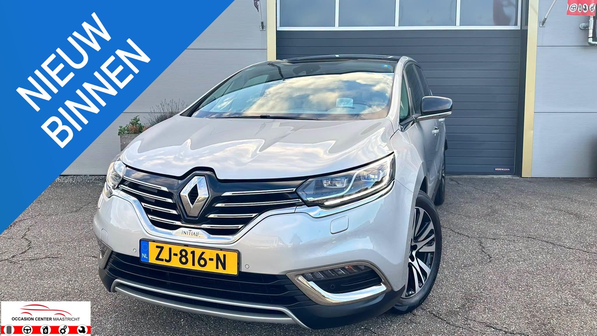 Renault Espace 1.6 TCe Initiale Paris 5p., Gebruikt, 4 cilinders, 93 €/maand, 16 km/l