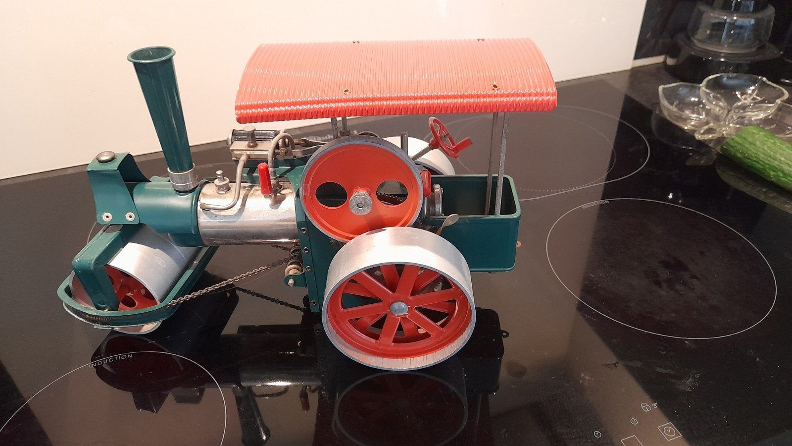 Stoommachine wilesco old smoky, Ophalen of Verzenden, Zo goed als nieuw, Groter dan 1:32