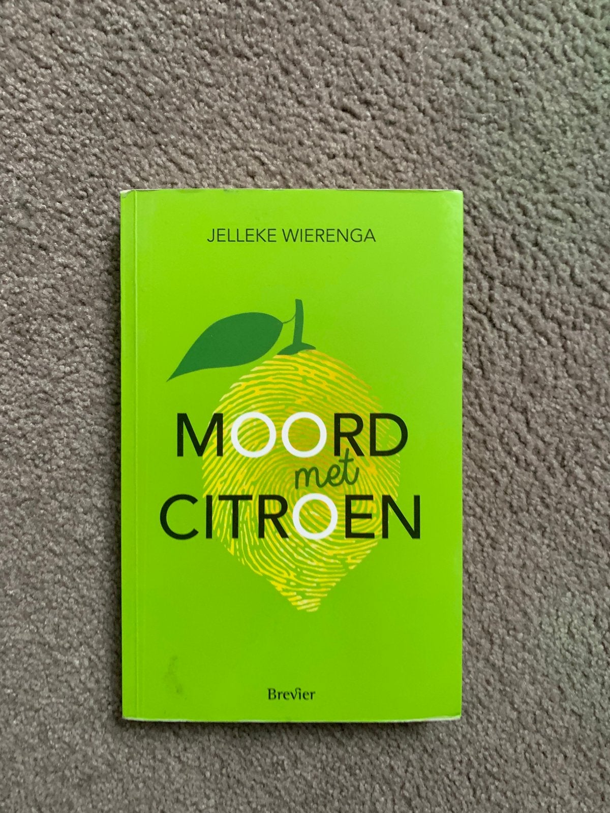 Jelleke Wierenga - Moord met citroen, Boeken, Ophalen of Verzenden, Zo goed als nieuw, Jelleke Wierenga