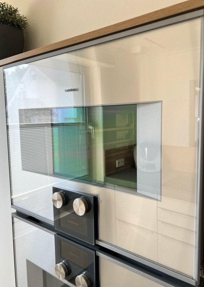 Gaggenau combi stoomoven BS455110 reservoir zgan, 45 tot 50 cm, Hete lucht, Ophalen of Verzenden, Inbouw