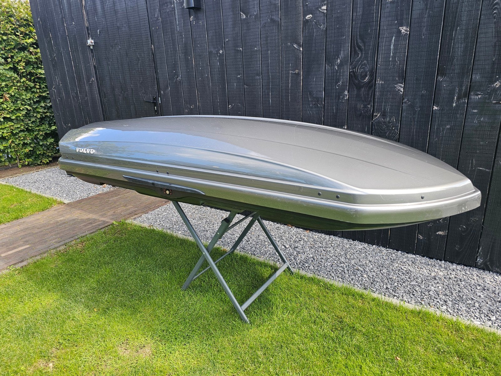 Originele Volvo dakkoffer - Space Design 520 / Thule Dynamic, Auto diversen, Ophalen, Gebruikt