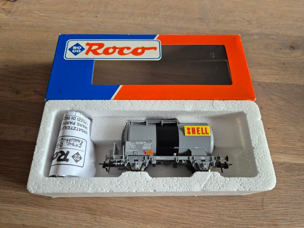 Roco 46672 - Shell wagon - SBB, Gelijkstroom, Wagon, Ophalen of Verzenden, Zo goed als nieuw