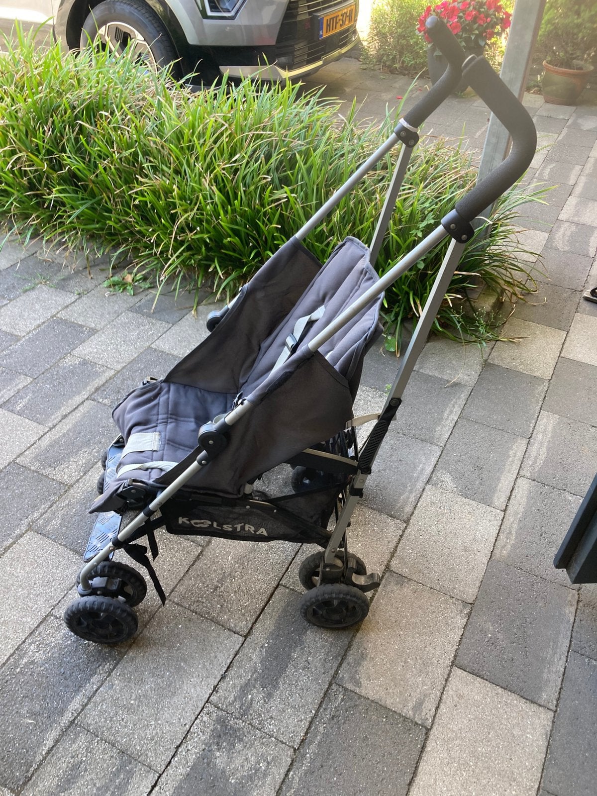 Gratis buggy, Ophalen, Gebruikt