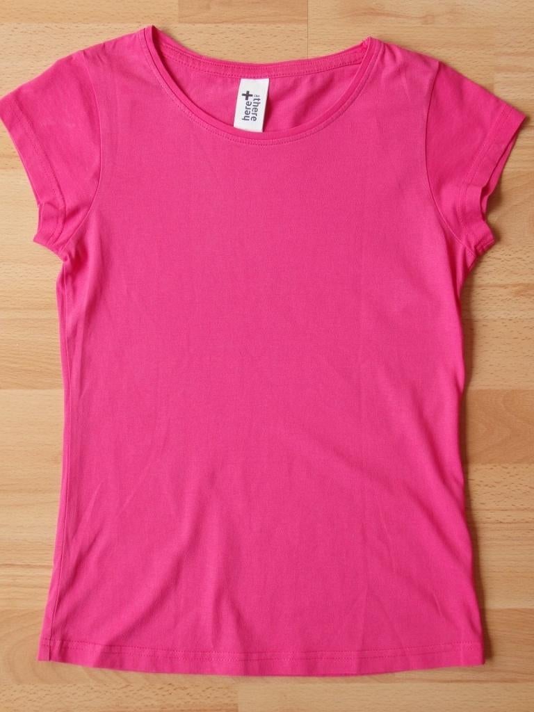 Roze t-shirt van C&A in maat 146/152, Ophalen, Gebruikt, C&A, Meisje