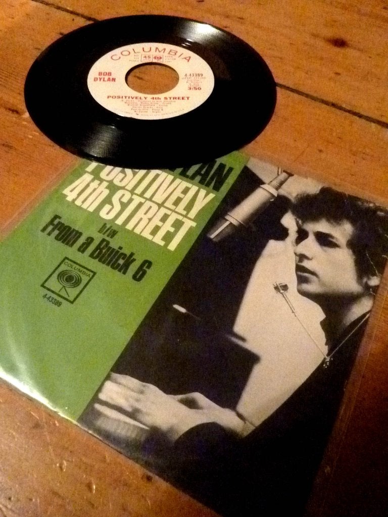 Bob Dylan Positively 4th - Buick 6 - USA promo, Ophalen of Verzenden, Zo goed als nieuw, Pop