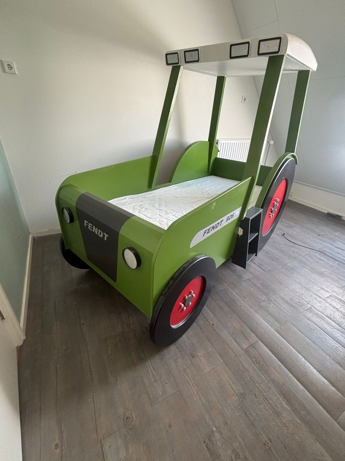 Uniek Fendt 926 Tractorbed trekkerbed voor Kinderen, Ophalen, 85 tot 100 cm, Gebruikt, Lattenbodem