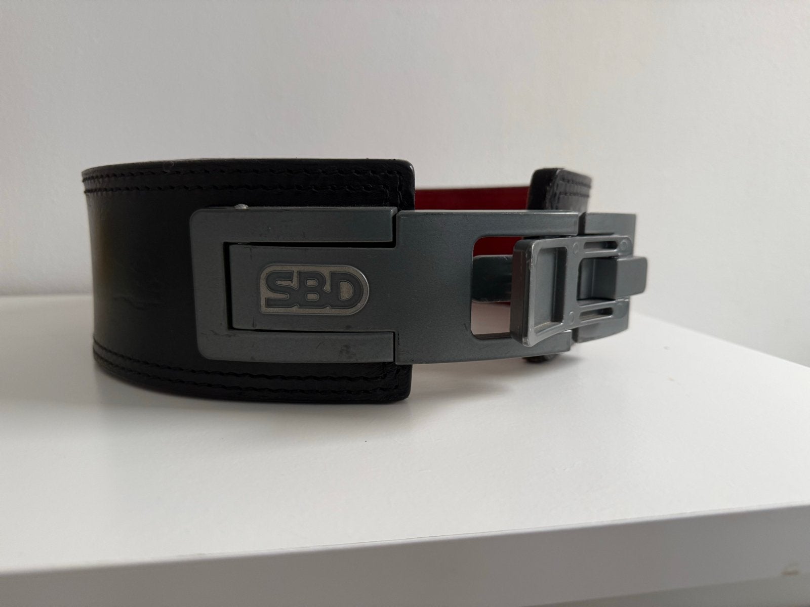 SBD Powerlifting Belt / Riem (Maat S) - 13mm, Ophalen of Verzenden, Gebruikt, Rug, Halterriem