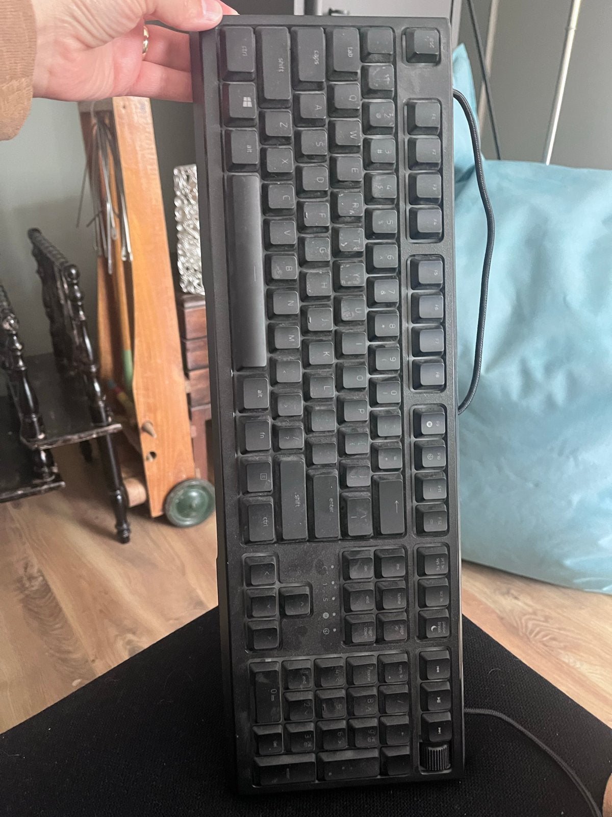 Razer Ornata V2 Gaming Toetsenbord - Qwerty - Bedraad, Ophalen, Gebruikt, Gaming toetsenbord, Qwerty