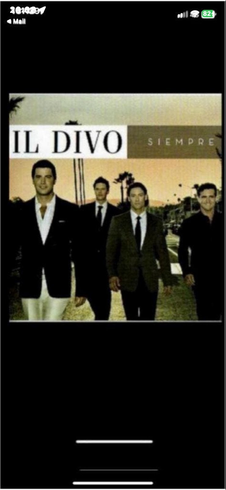 Il Divo - Siempre CD, Gebruikt, Pop, Ophalen of Verzenden, Inclusief doosje
