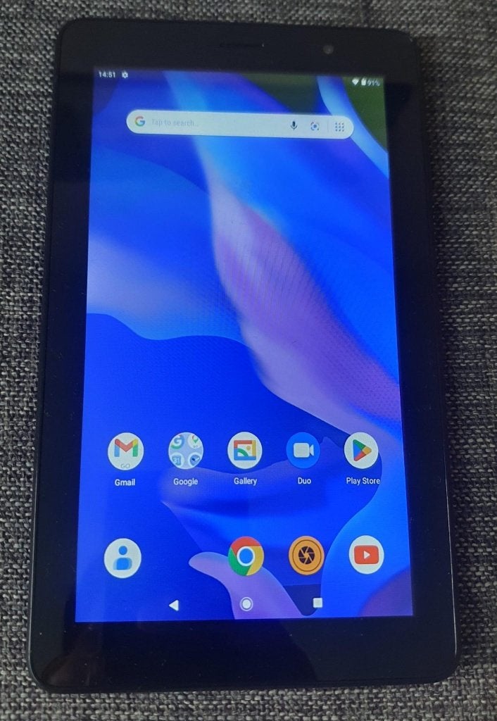 Tablet 7 inch16GB android 10, Computers en Software, 10 inch, Alcatel, Ophalen of Verzenden, Zo goed als nieuw