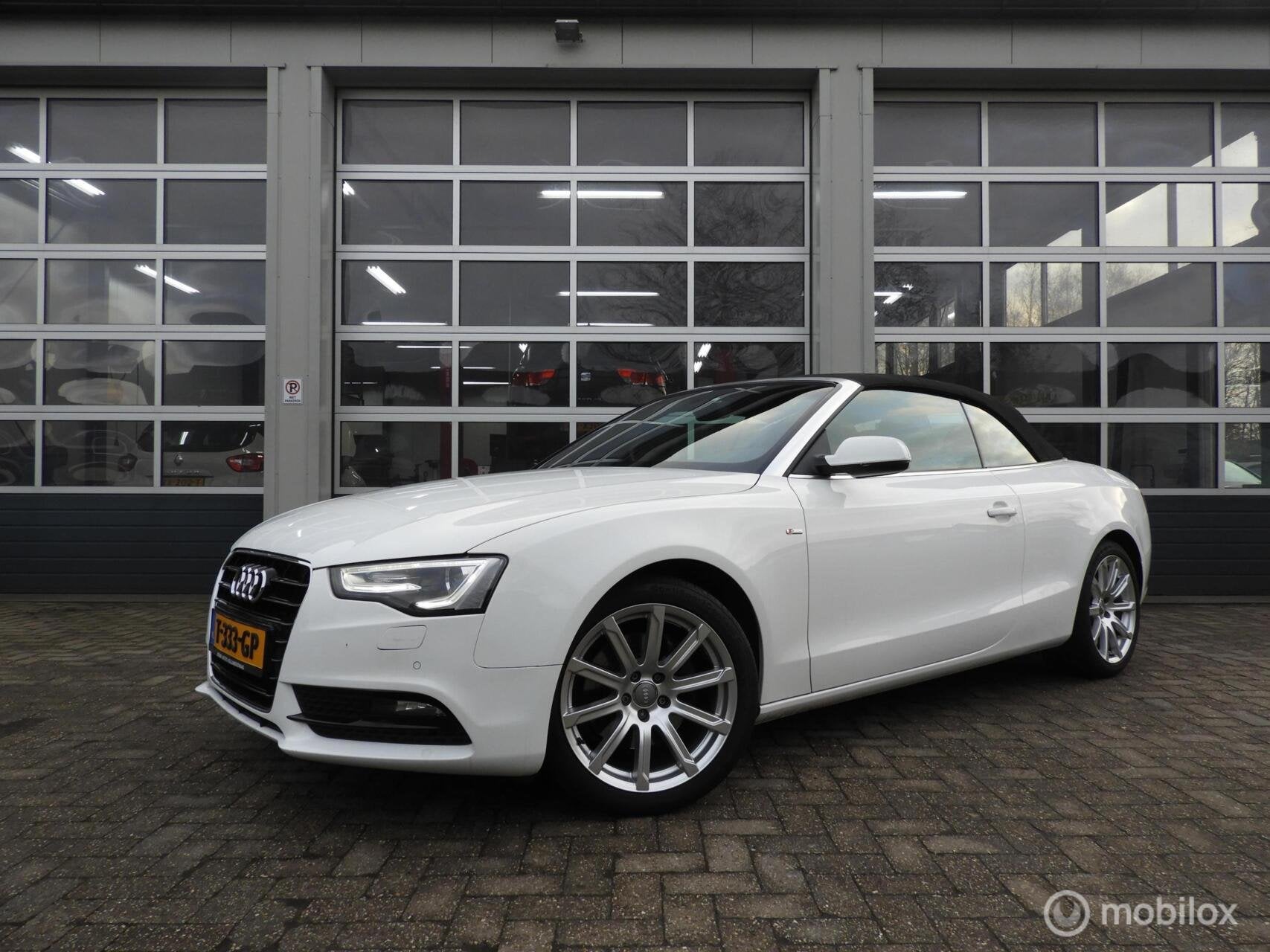Audi A5 Cabriolet 2.0 TFSI S-Line, Auto's, Euro 5, Gebruikt, 4 cilinders, 4 stoelen