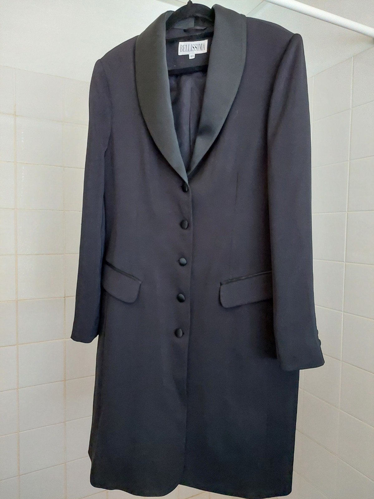 Bellissima Zwarte Blazer Jurk 40, Kleding | Dames, Maat 38/40 (M), Zwart, Nieuw, Ophalen of Verzenden