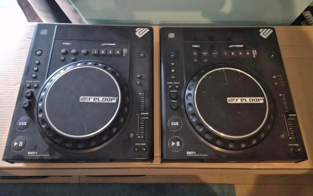 2x Reloop RMP-1 DJ CD-spelers – Goede staat, Ophalen of Verzenden, Gebruikt, Reloop