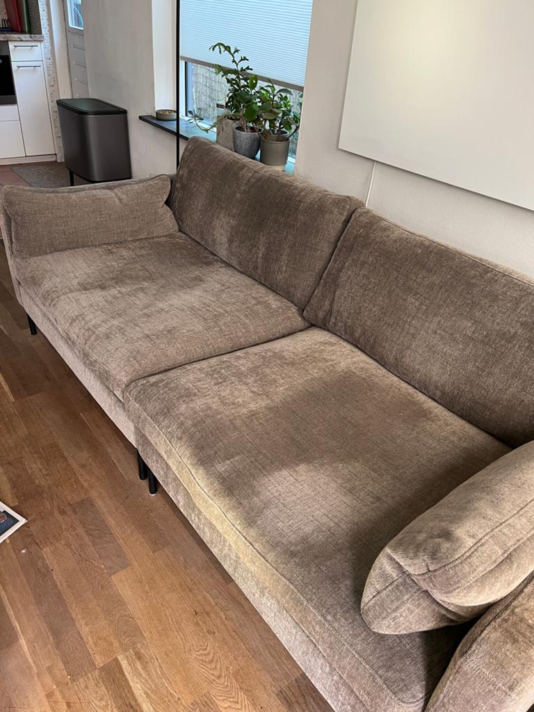Comfortabele en ruime 3-zits-bank van Zuiver, Huis en Inrichting, Ophalen, Gebruikt, Driepersoons, 75 tot 100 cm