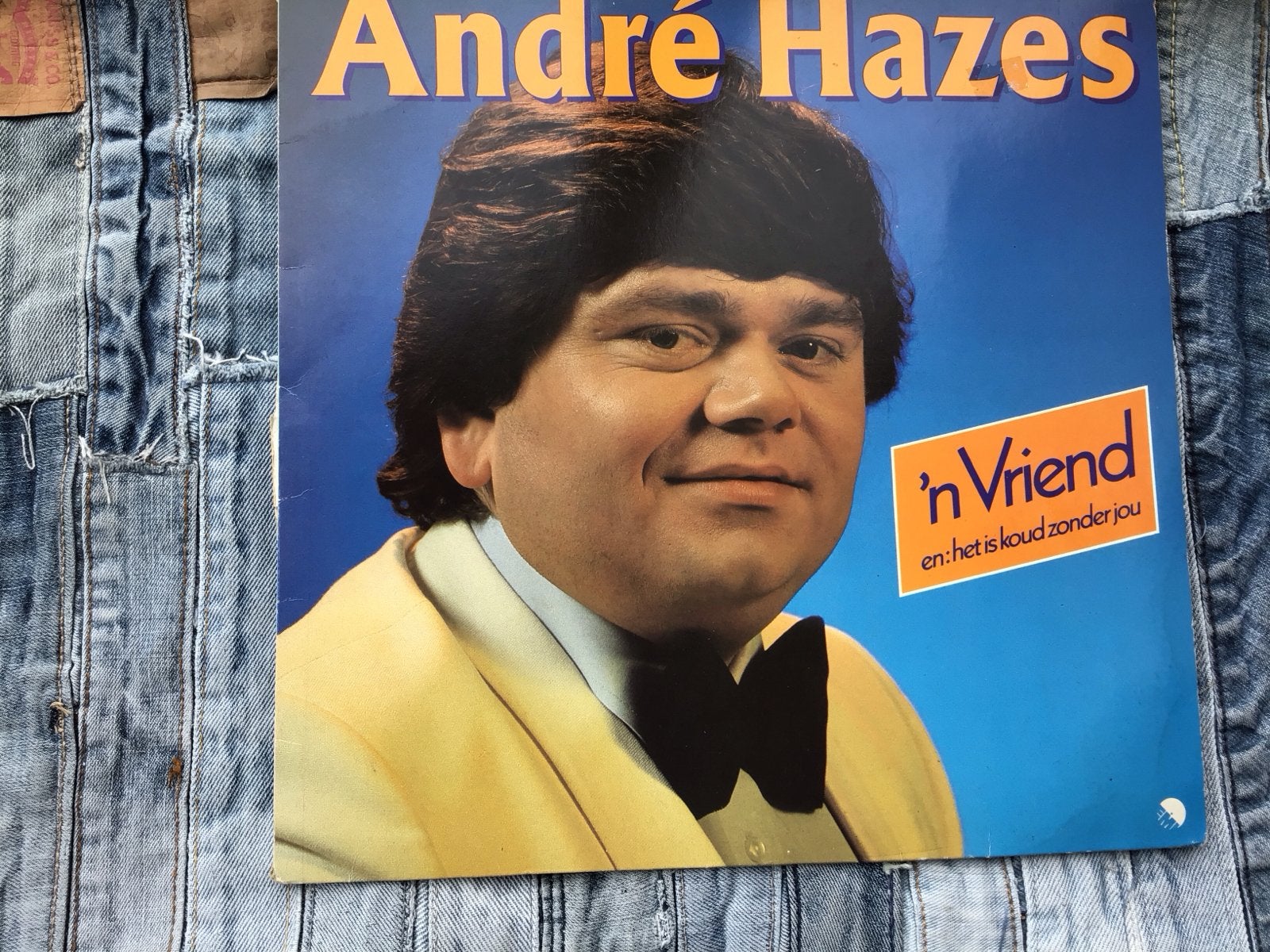 André Hazes - 'n Vriend / Het is koud zonder jou (Vinyl LP), Gebruikt, 1980 - 1989, Ophalen of Verzenden, Levenslied of Smartlap