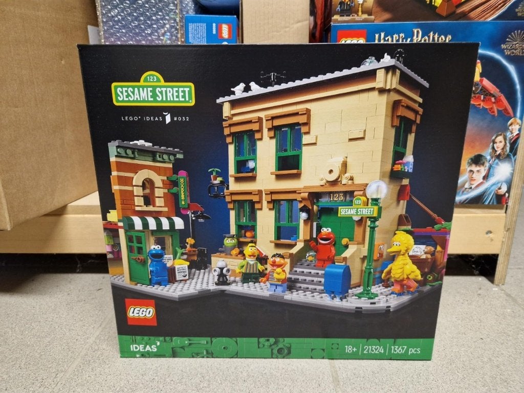 LEGO Ideas 21324 123 Sesame Street, Lego, Nieuw, Ophalen of Verzenden, Ideas