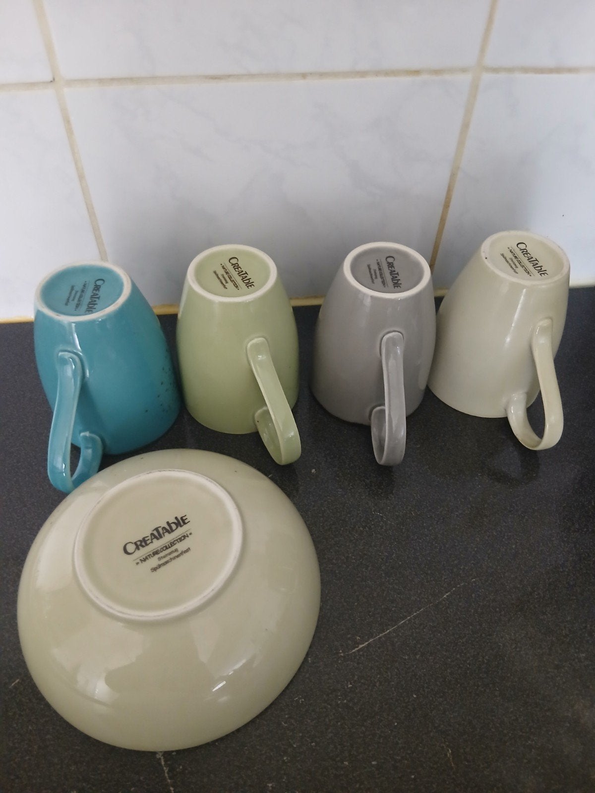 Creatable Nature Collection Mokken en Kom, Gebruikt, Overige merken, Keramiek, Mok