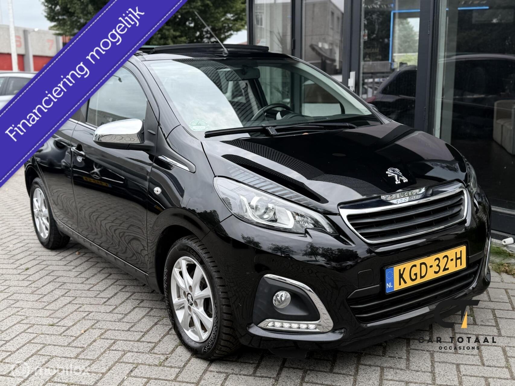 Peugeot 108 1.0 e-VTi|CABRIO|AIRCO|APK|, Voorwielaandrijving, Gebruikt, 4 stoelen, Bedrijf