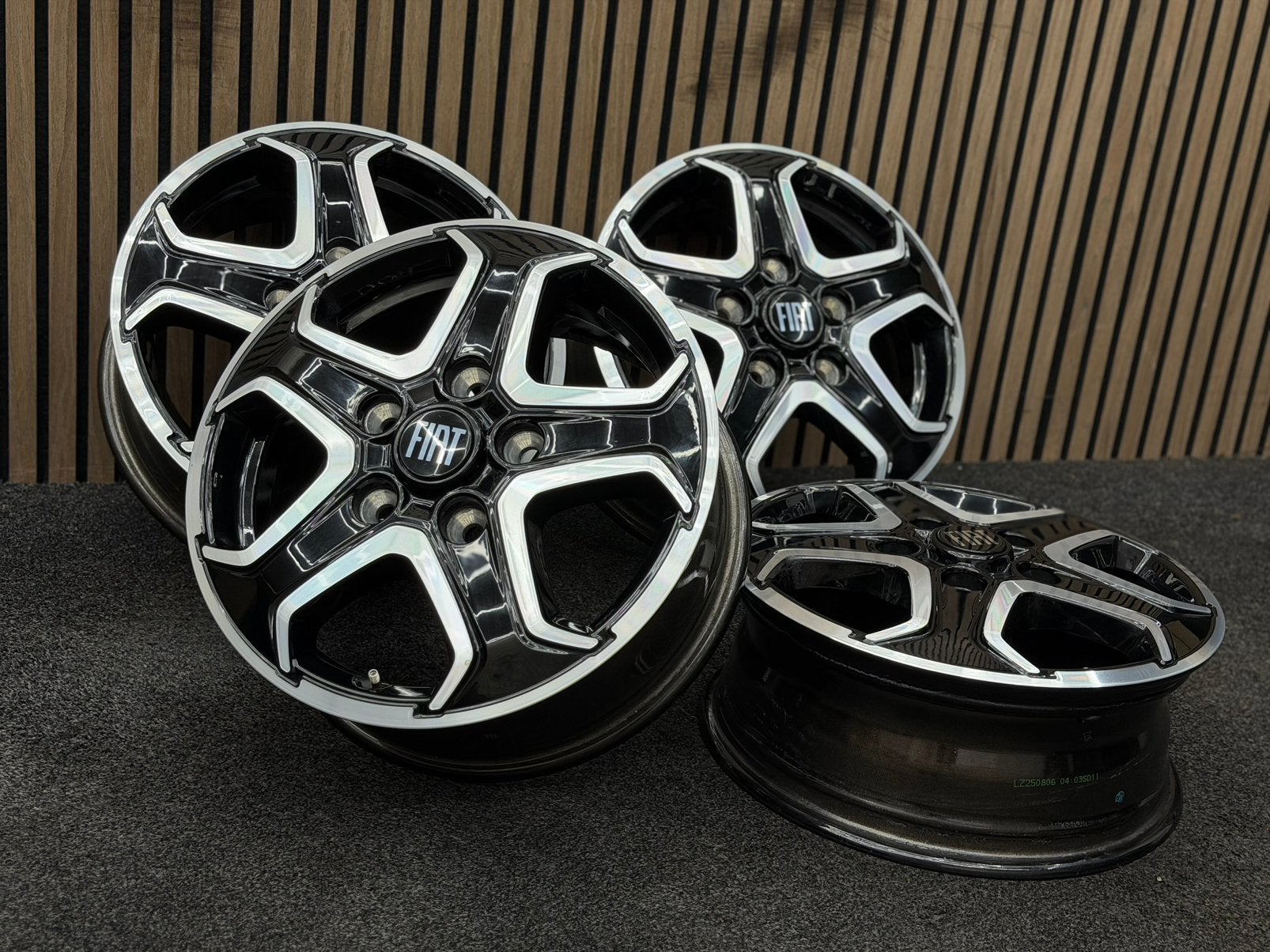 ZGAN! Originele 16 inch Fiat Ducato Heavy Chassis 5x130 ET68, Ophalen, Velg(en), 16 inch, .