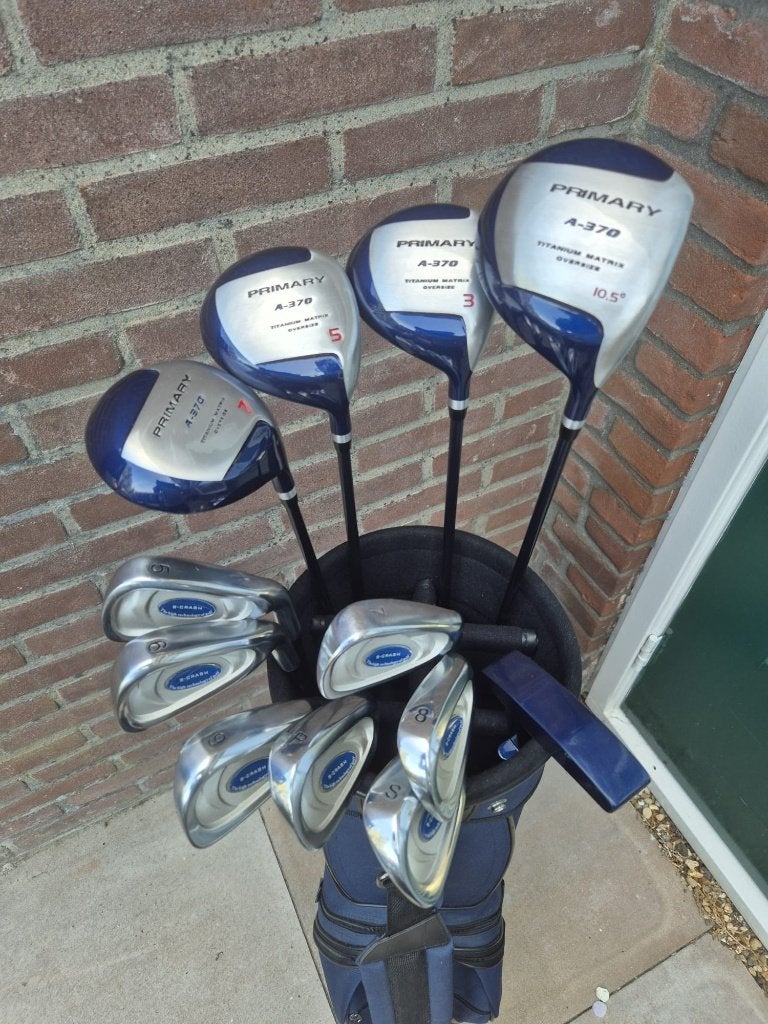 Dames golfset zgan inclusief golftas €175,-, Ophalen of Verzenden, Zo goed als nieuw, Set, Overige merken