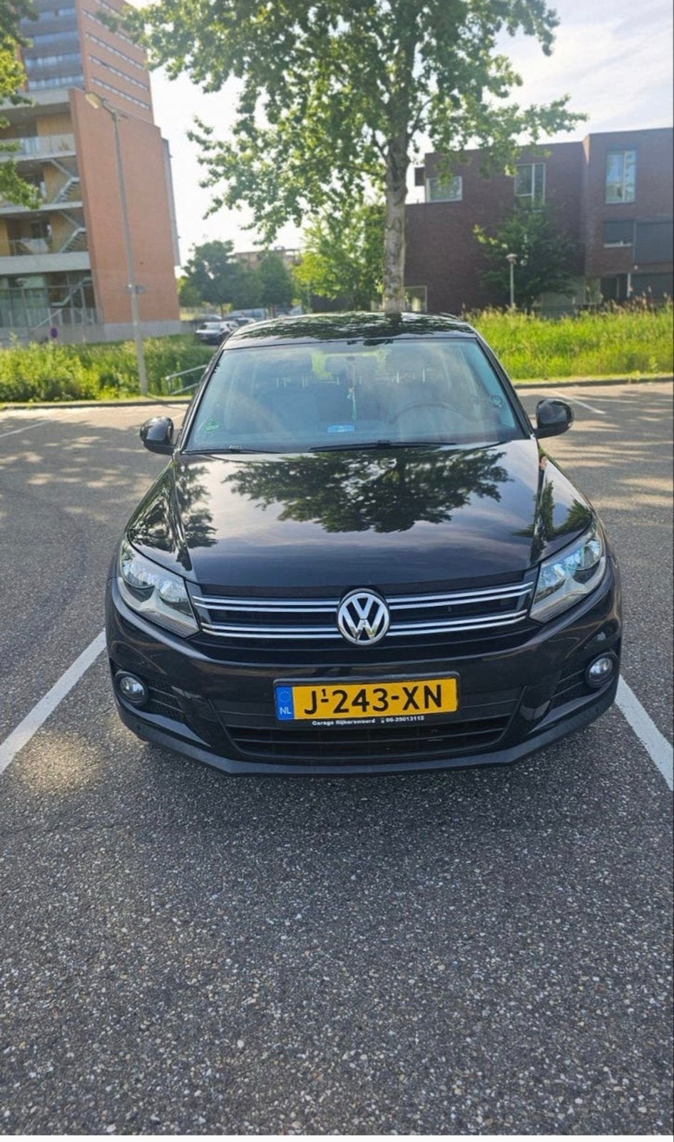 Volkswagen Tiguan 1.4 TSI 118KW/160PK BMT 2012 Zwart, Auto's, Volkswagen, Voorwielaandrijving, 15 km/l, 1800 kg, 4 cilinders