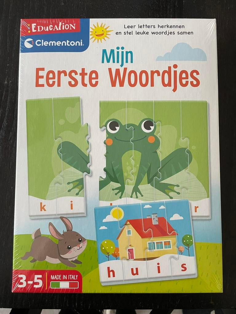 NIEUW! Mijn eerste woordjes spel van Clementoni, Ophalen of Verzenden, Nieuw