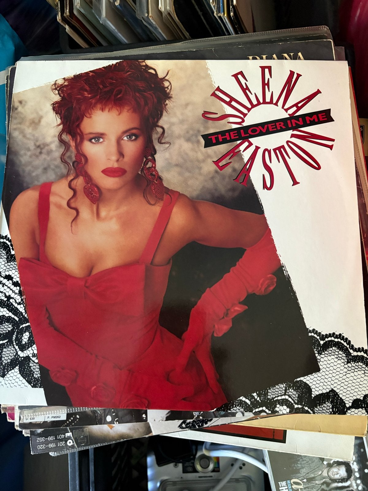 Sheena easton- The Lover In Me LP (Pop, 1989), Ophalen of Verzenden, Gebruikt, 12 inch, LP