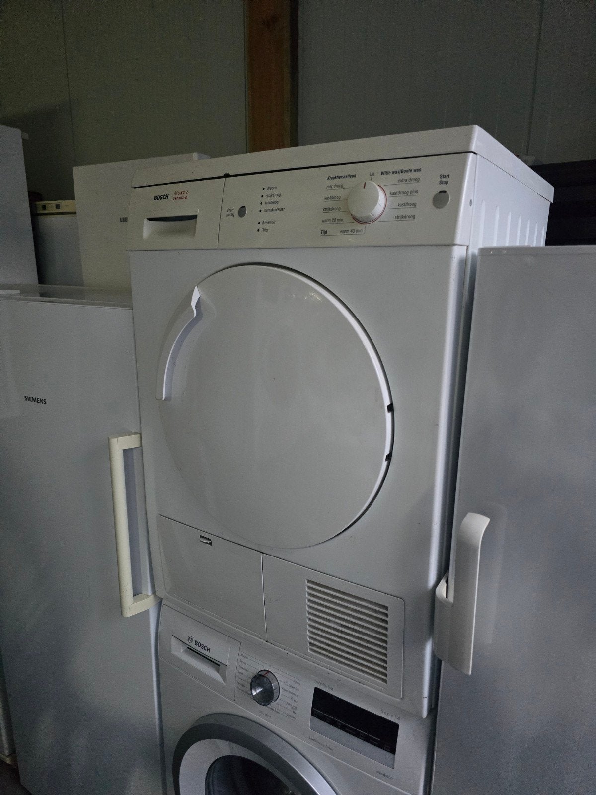 Koopje! Makkelijk instelbare Bosch Maxx6 condensdroger! 🚚✅️