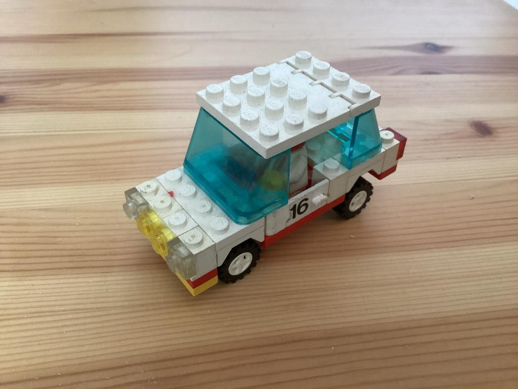 Lego Legoland 6634 Rallye Auto met instructies, Compleet, Gebruikt, Lego, Ophalen of Verzenden