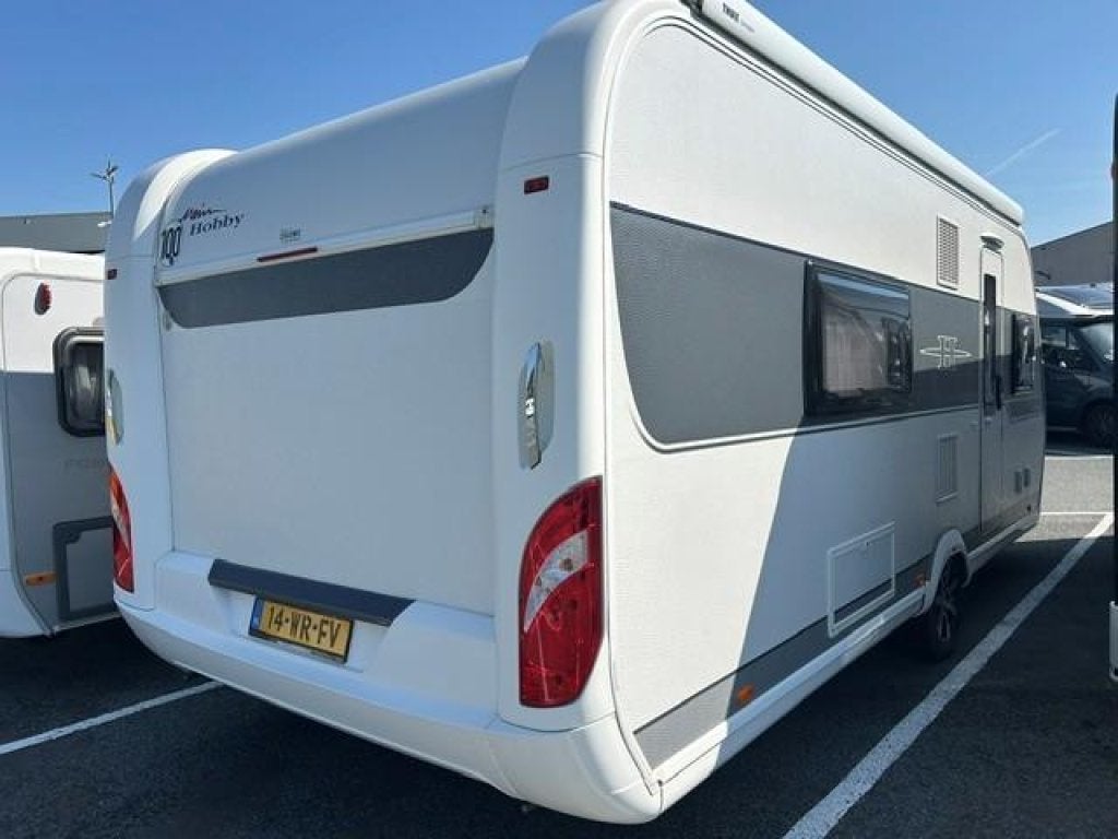 Hobby Prestige 560 WFU FULL OPTIONS, Caravans en Kamperen, Schokbreker, Rondzit, Hobby, Bedrijf