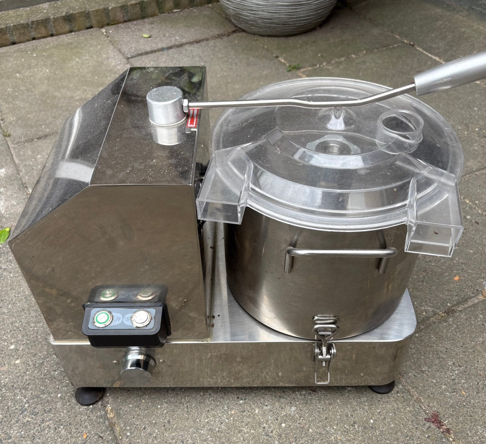 Maxima Cutter 9L Professionele RVS Keukenmachine, Ophalen