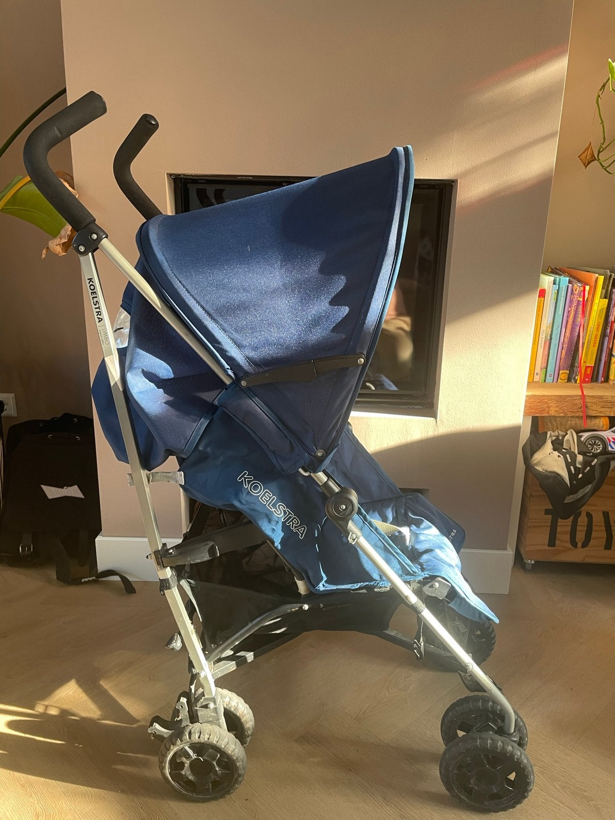 Koelstra Buggy - Blauw - Gebruikt, Ophalen, Gebruikt, Kinderwagen, Overige merken
