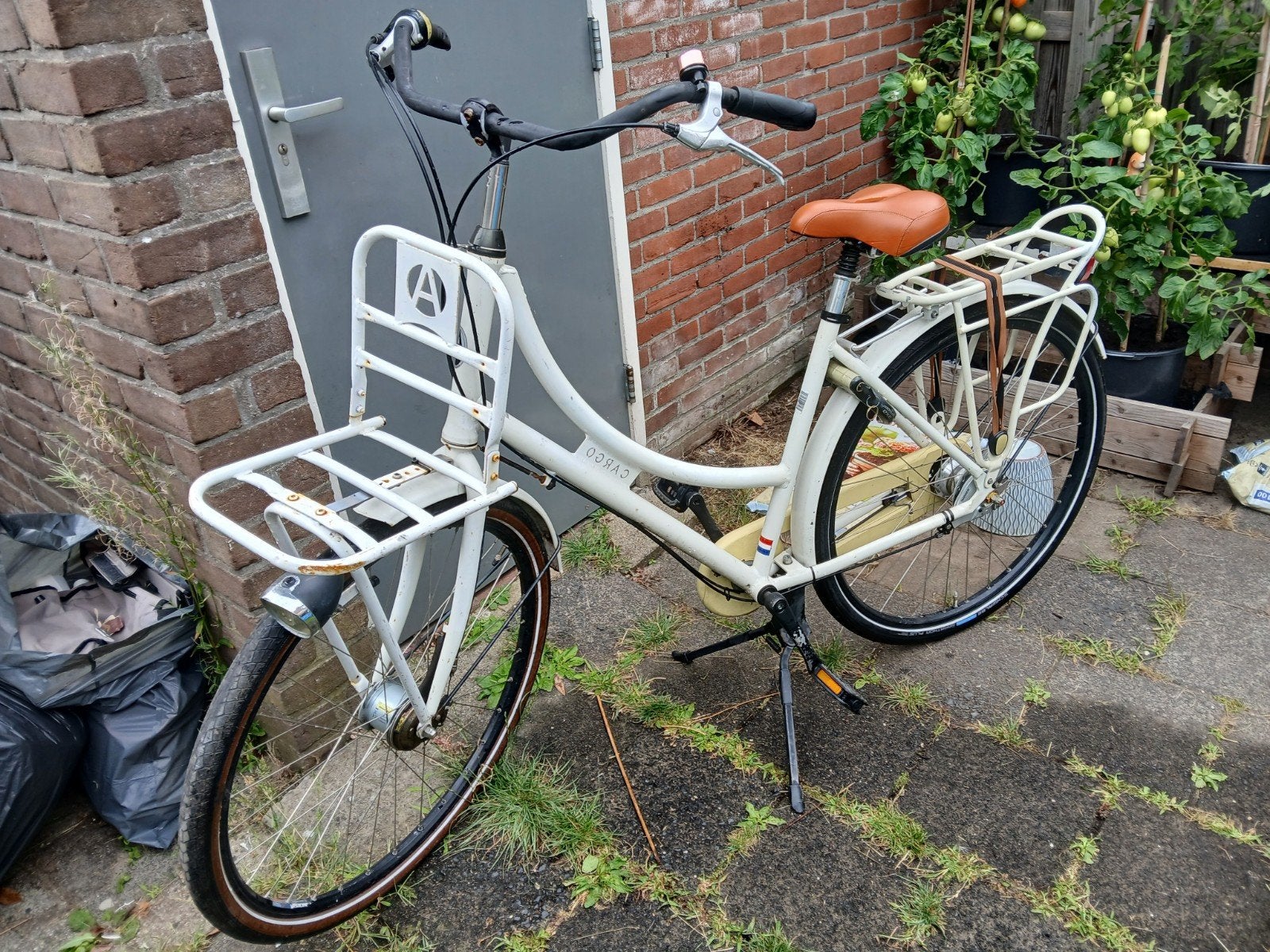 Cargo fiets - technisch in orde, opknapbeurtje nodig, Fietsen en Brommers, Fietsen | Bakfietsen, Ophalen