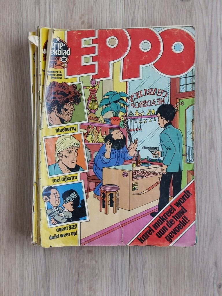 Eppo Jaargang 1976 (incompleet), Meerdere stripboeken, Ophalen of Verzenden, Gelezen