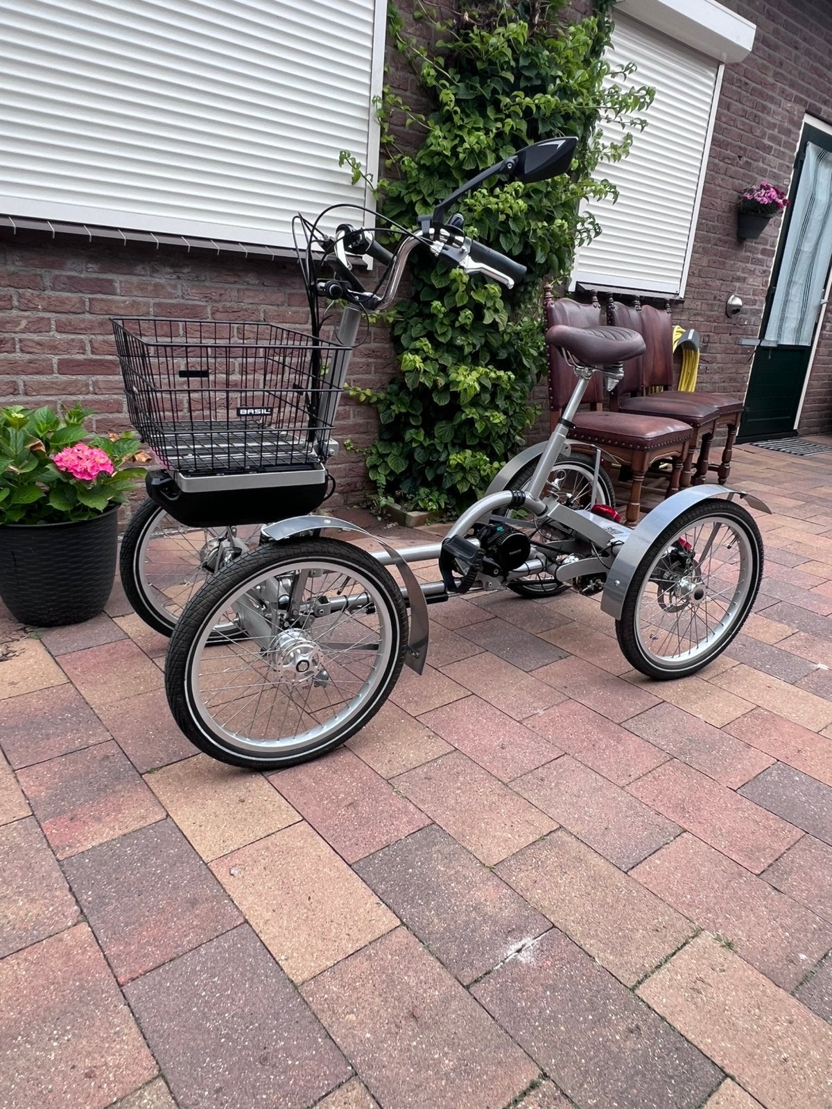 Vierwiel fiets electrisch 4wielfiets vierwieler 3600€, Ophalen, Zo goed als nieuw