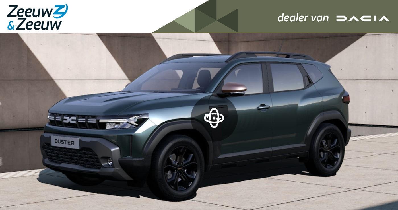 Dacia Duster Extreme mild Hybrid 140 | Nu uit voorraad lever, Auto's, Voorwielaandrijving, 1199 cc, Bedrijf, Handgeschakeld