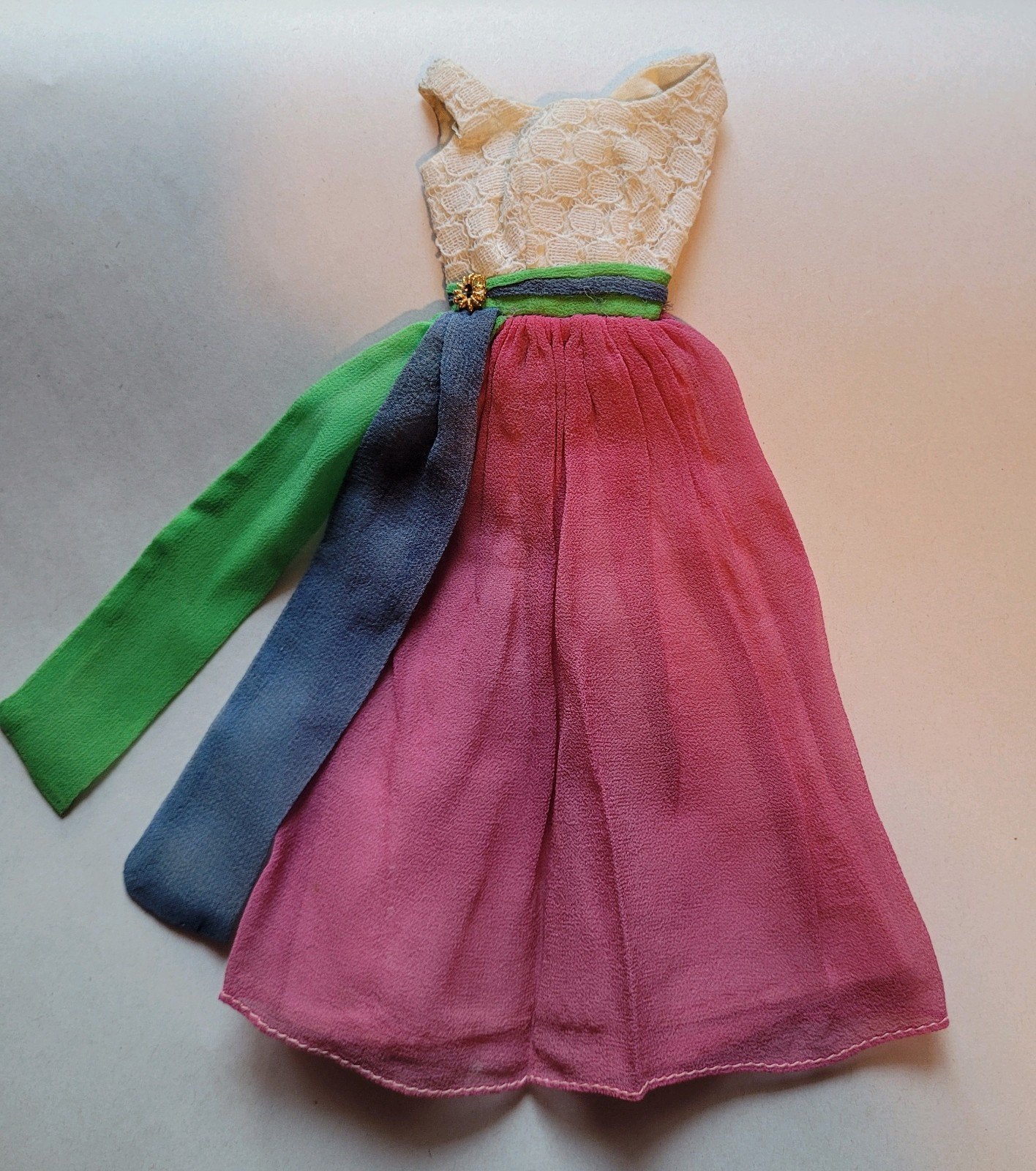 Vintage Barbie jurk - Fraternity Dance / 60s, Ophalen of Verzenden, Zo goed als nieuw, Barbie