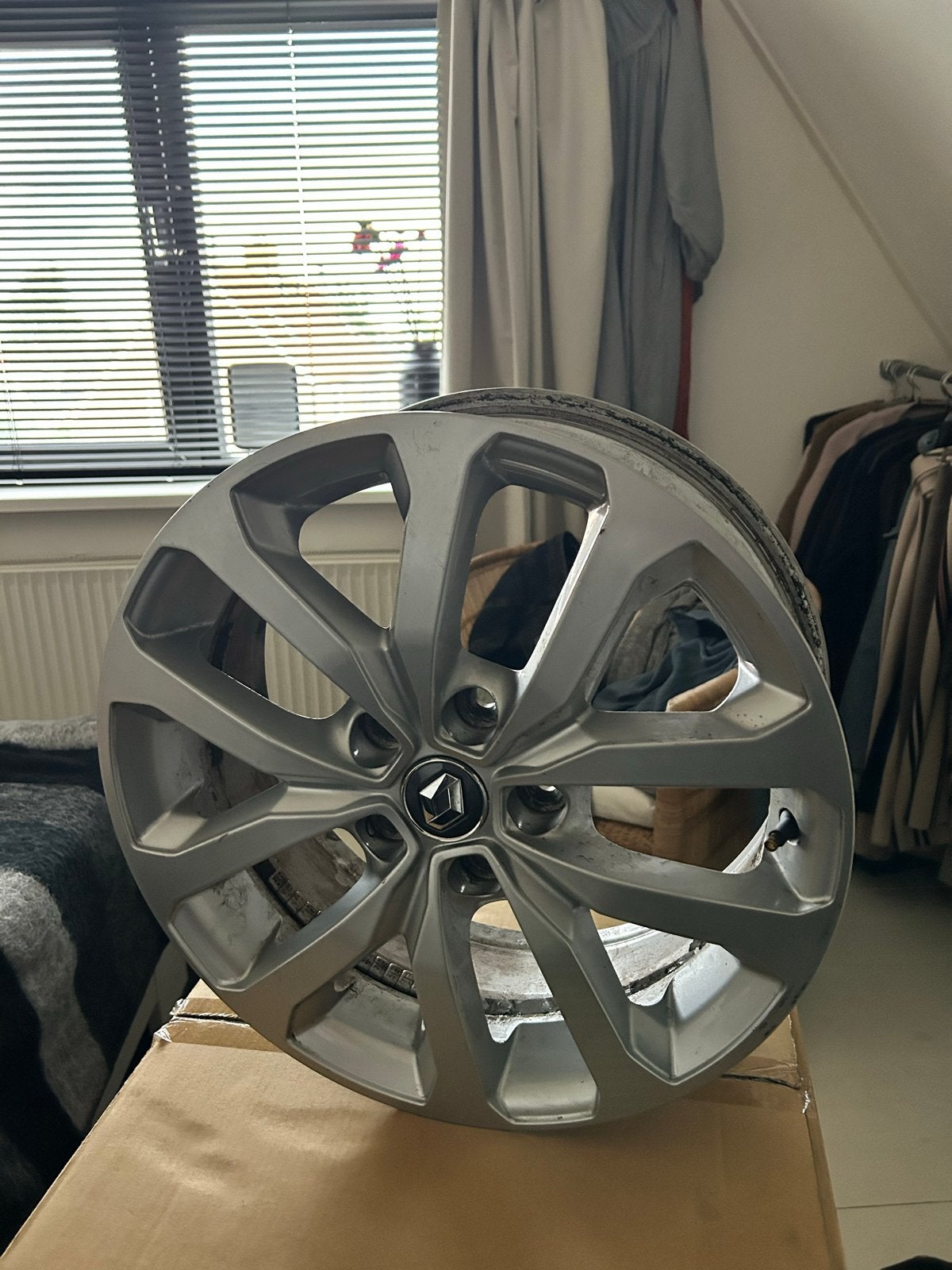 Renault velg 17 inch, Ophalen, Gebruikt, 17 inch, Velg(en)