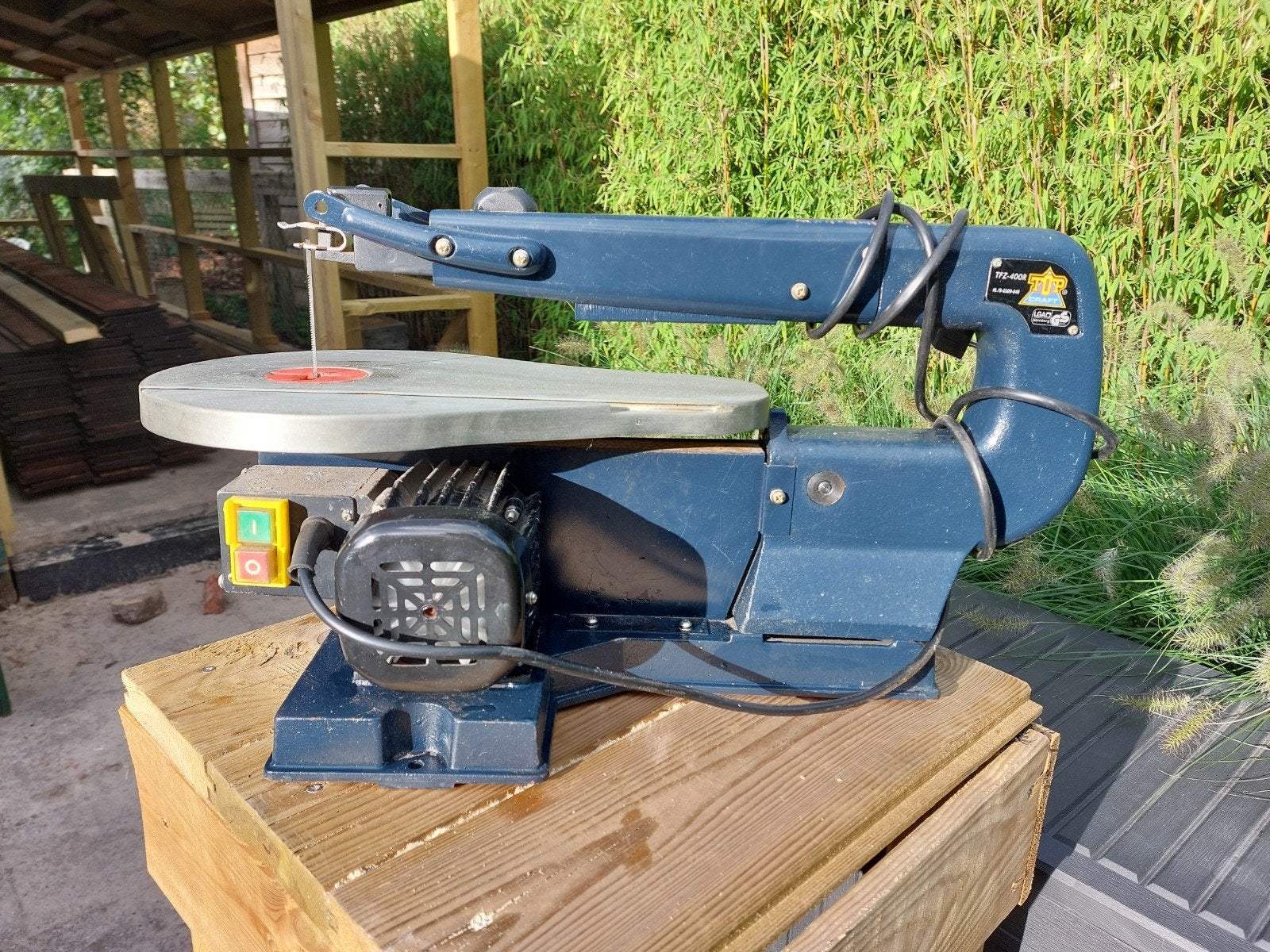 Electr. figuurzaag, Ophalen, Gebruikt, 30 tot 70 mm, Figuurzaag