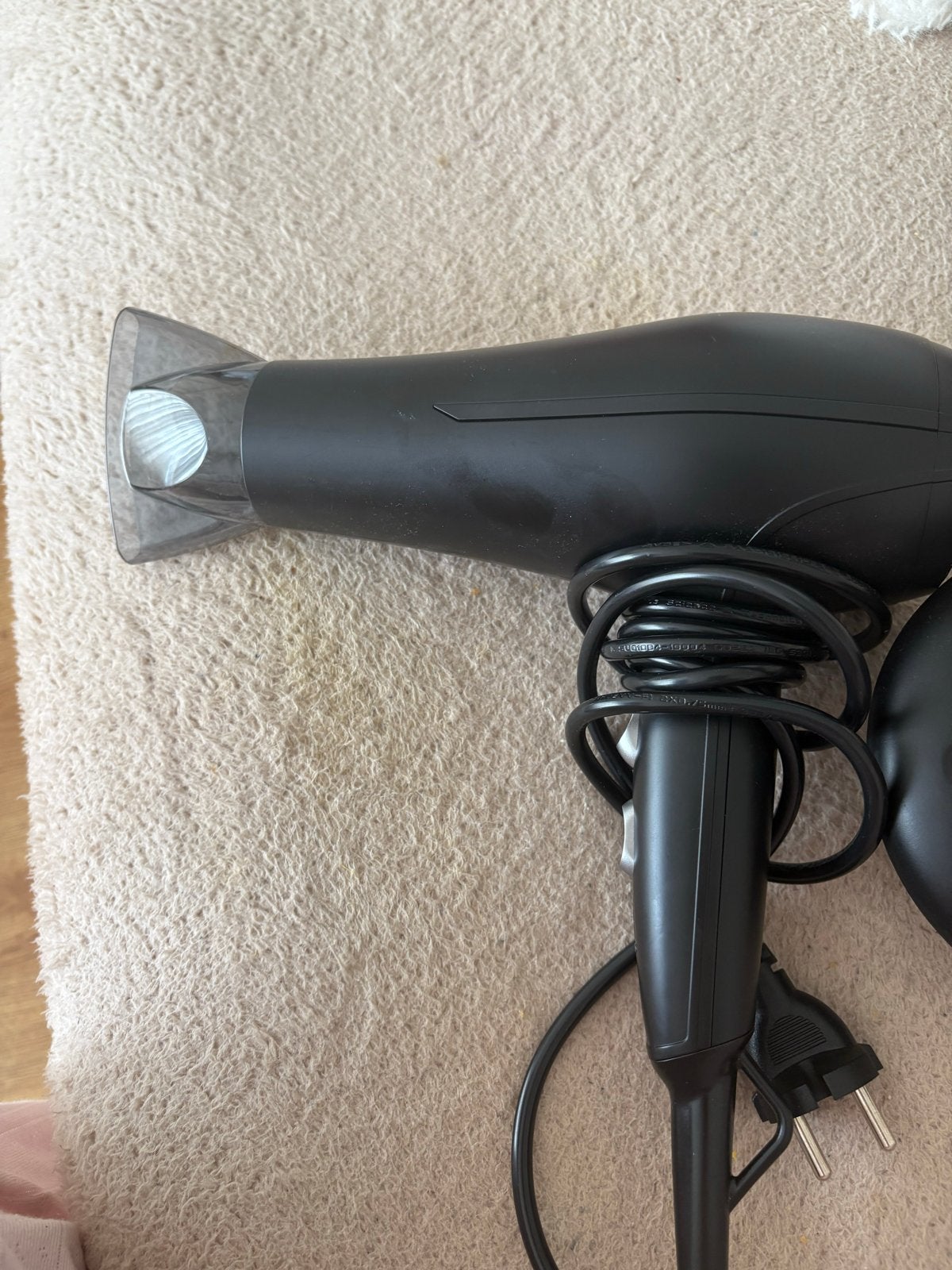 Haardroger RCY-110 met diffuser en opzetstuk, Ophalen, Gebruikt, Föhn of Haardroger
