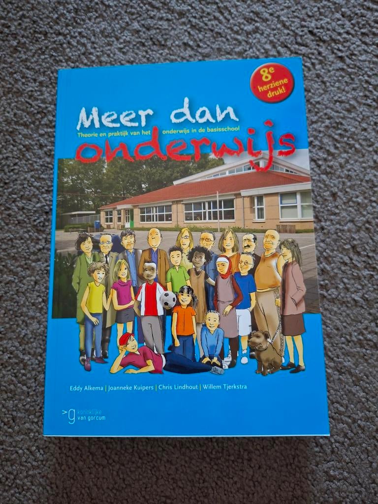 Meer dan onderwijs - basisschool, Ophalen of Verzenden, Zo goed als nieuw, Willem Tjerkstra; Eddy Alkema; Chris Lindhout; Joanneke Kuipers