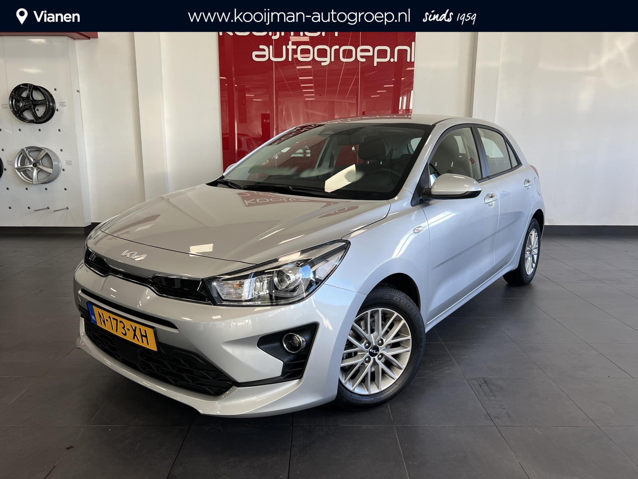 Kia Rio 1.0 T-GDi MHEV DynamicLine Apple Carplay/Android Aut, Auto's, Voorwielaandrijving, Gebruikt, Euro 6, 49 €/maand