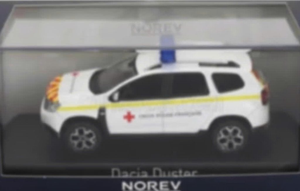Dacia Duster 2020 Ambulance VLTT 77 1/43 Norev ref. 509028, Verzenden, Nieuw, Auto, Norev