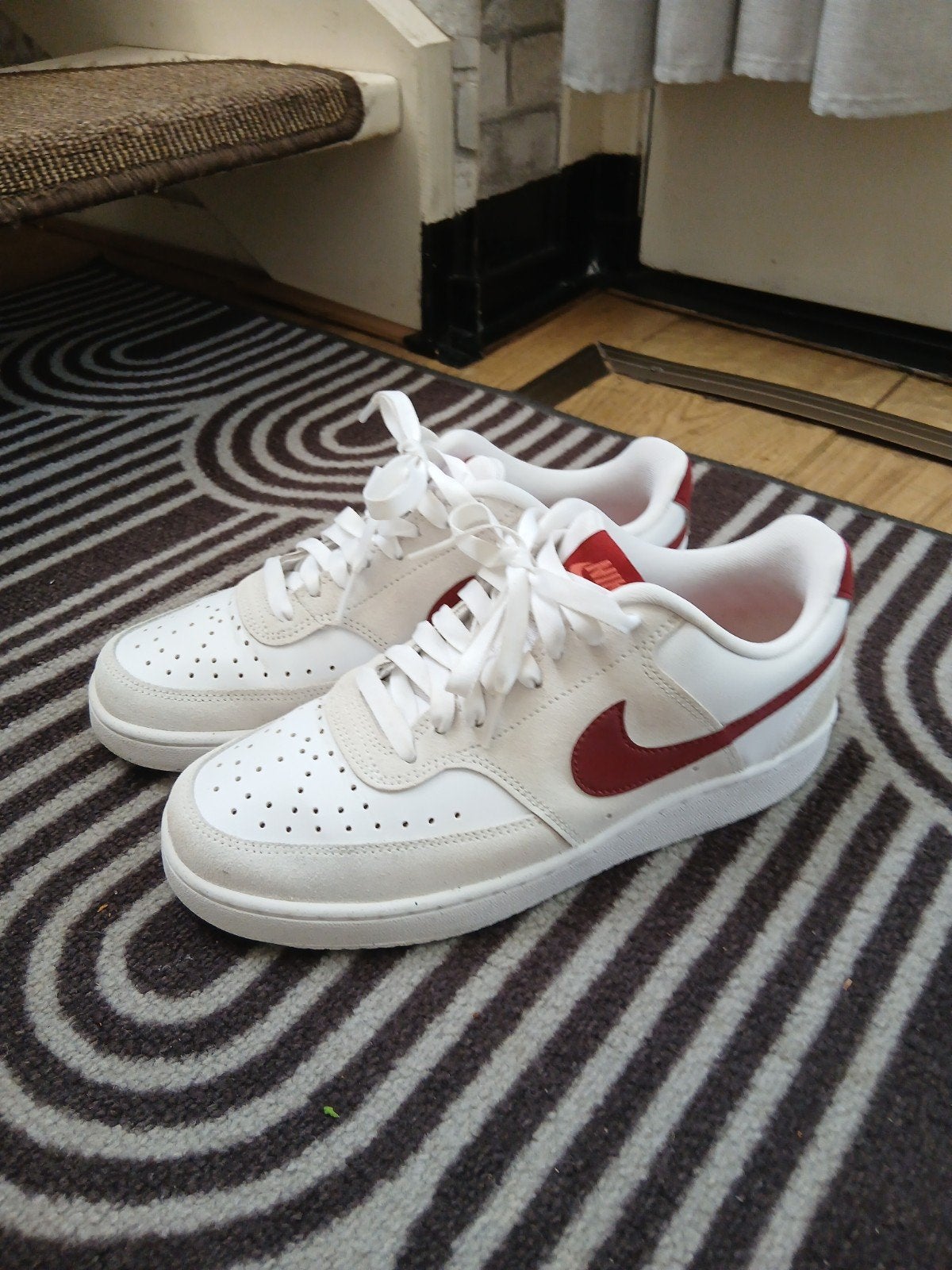 Nike Court Vision Low Next Nature sneakers, Ophalen, Zo goed als nieuw, Wit