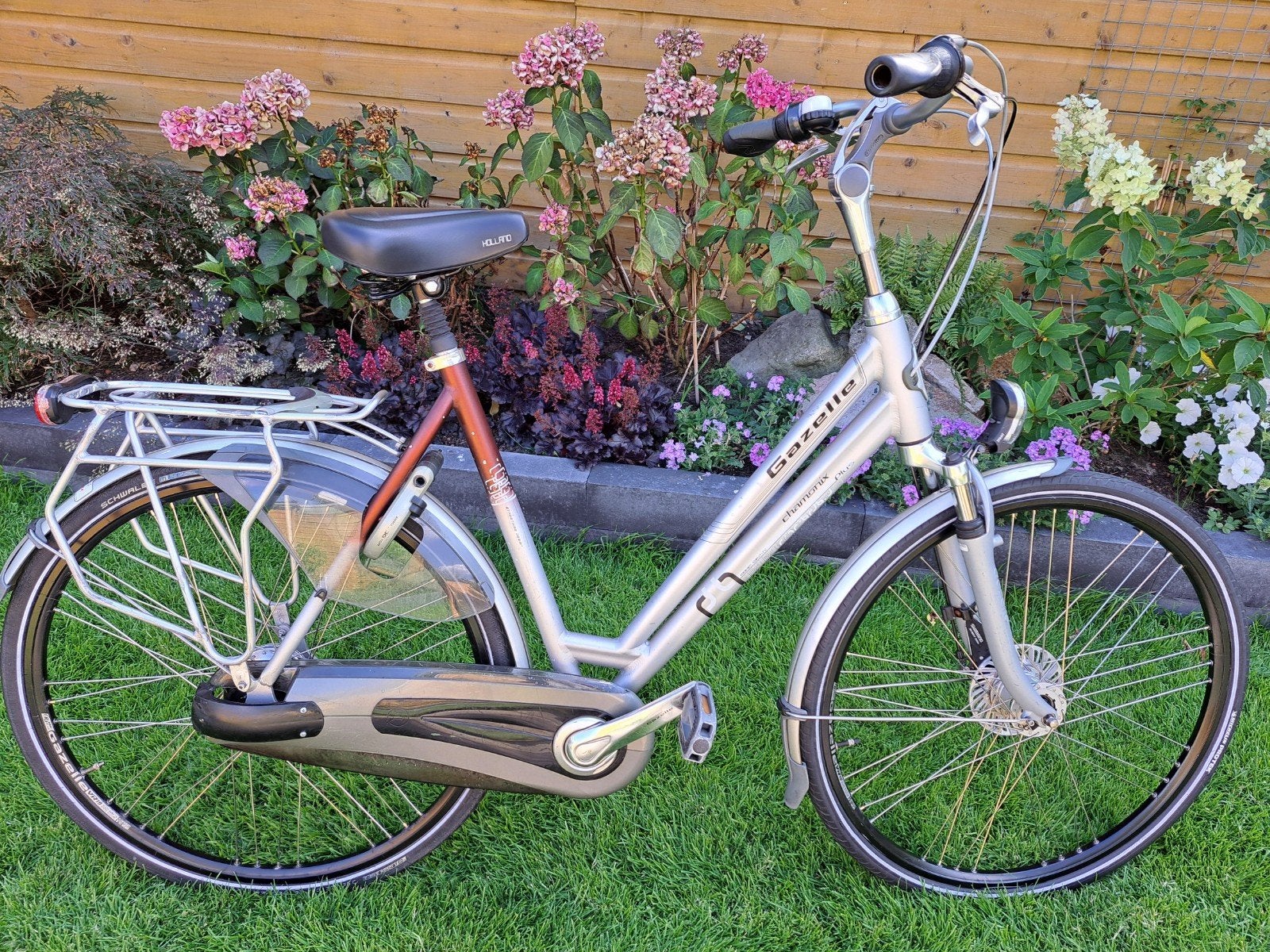 Hele nette Gazelle Chamonix Damesfiets., Ophalen, Versnellingen, 56 cm of meer, Zo goed als nieuw