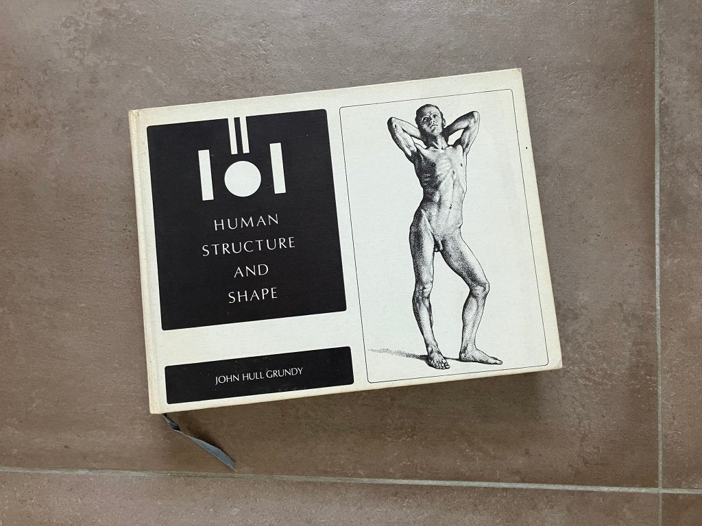 Human structure and shape - John Hull Grundy 1982, Gelezen, Ophalen of Verzenden, Schilder- en Tekenkunst, John Hull Grundy