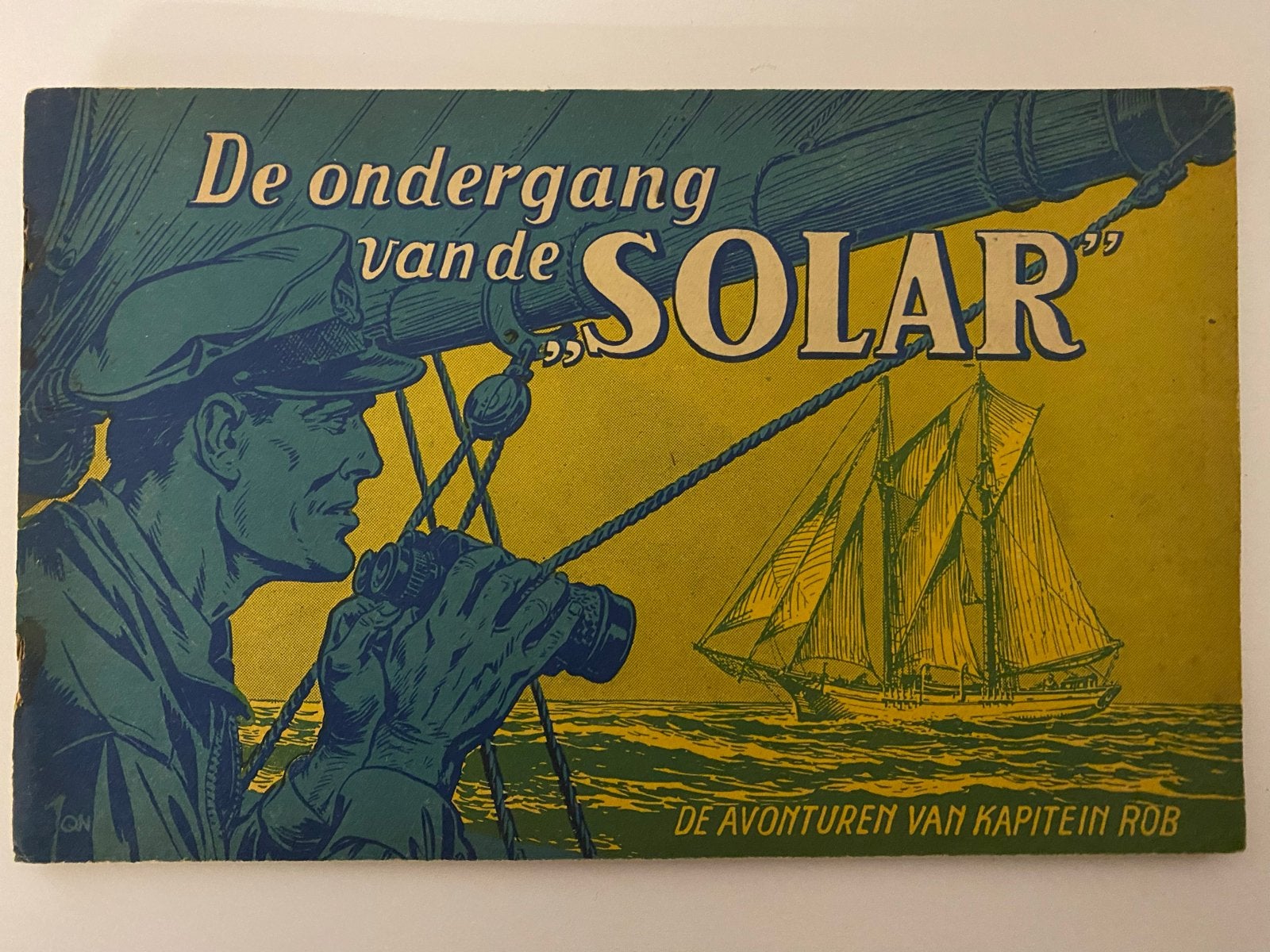 De ondergang van de Solar - Kapitein Rob stripboek, Boeken, Eén stripboek, Ophalen of Verzenden, Gelezen